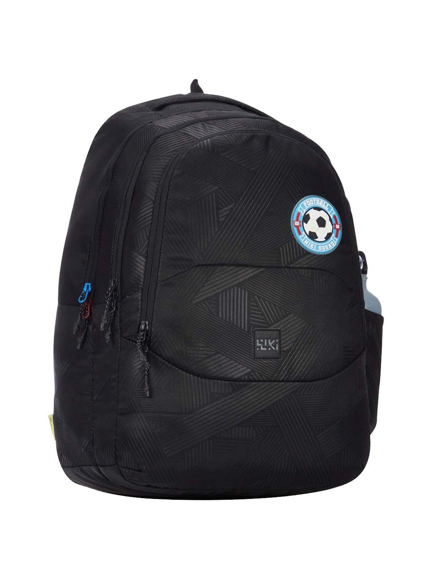 Wiki 39.5 Ltrs Black Medium Backpack