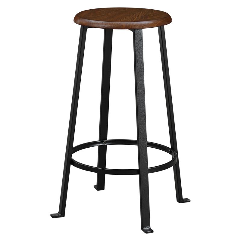 3pc Edison Dining Set Dark Mahogany - Dorel Living