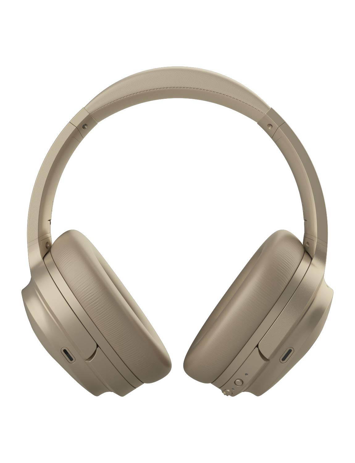 COWIN SE7 Active Noise Cancelling Headphones Bluetooth Headphones Wireless Headphones Over Ear with Mic/Aptx, Comfortable Protein Earpads 30H Playtime, Foldable Headphones for Travel/Work - Black