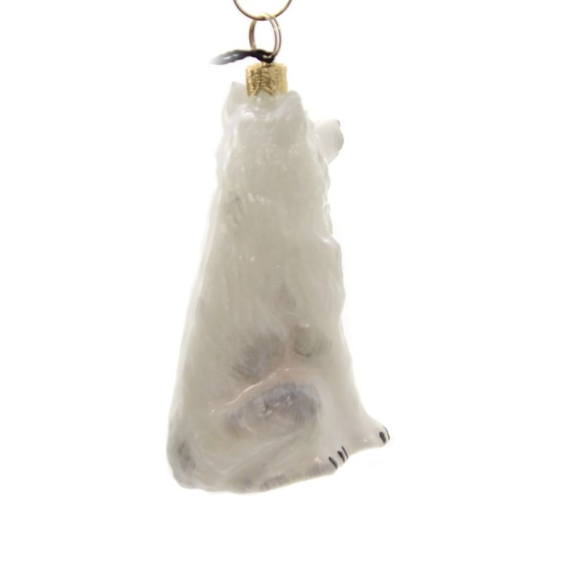 Joy To The World 3.5" Siberian Husky Ornament Pet Set Dog Paws  -  Tree Ornaments