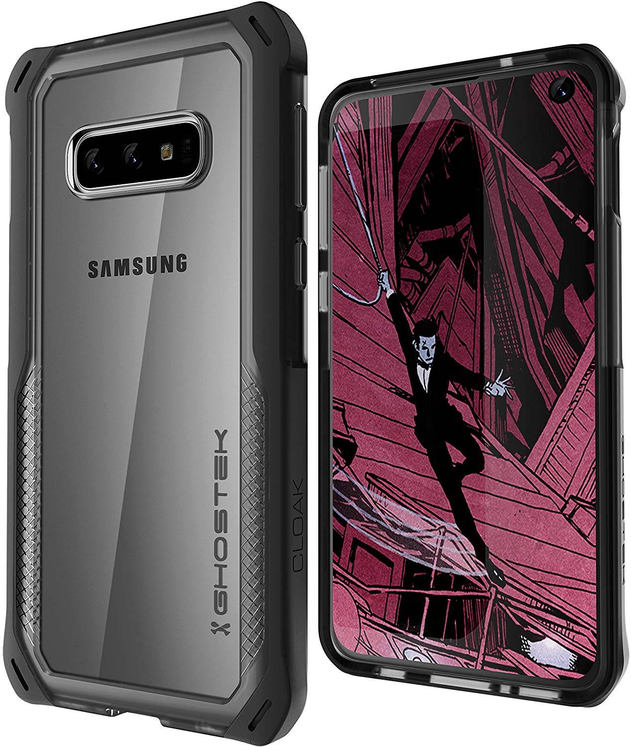 Ghostek Cloak Ultra-Thin Drop Protection Case Designed for Samsung Galaxy S10e &ndash; Pink