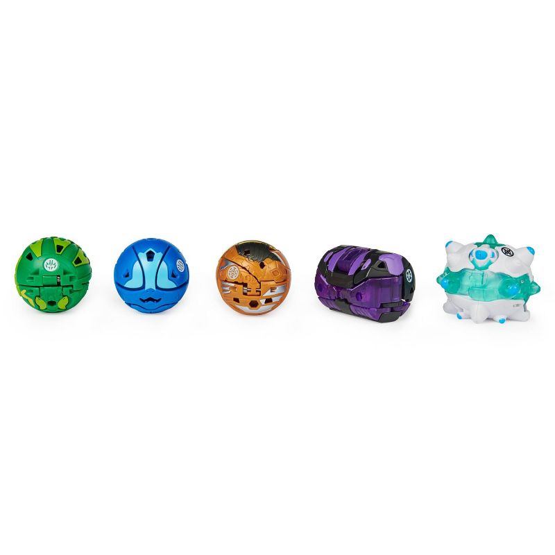 Bakugan Geogan Brawler Pack - Exclusive Surturan and Sluggler Geogan and 3 Bakugan