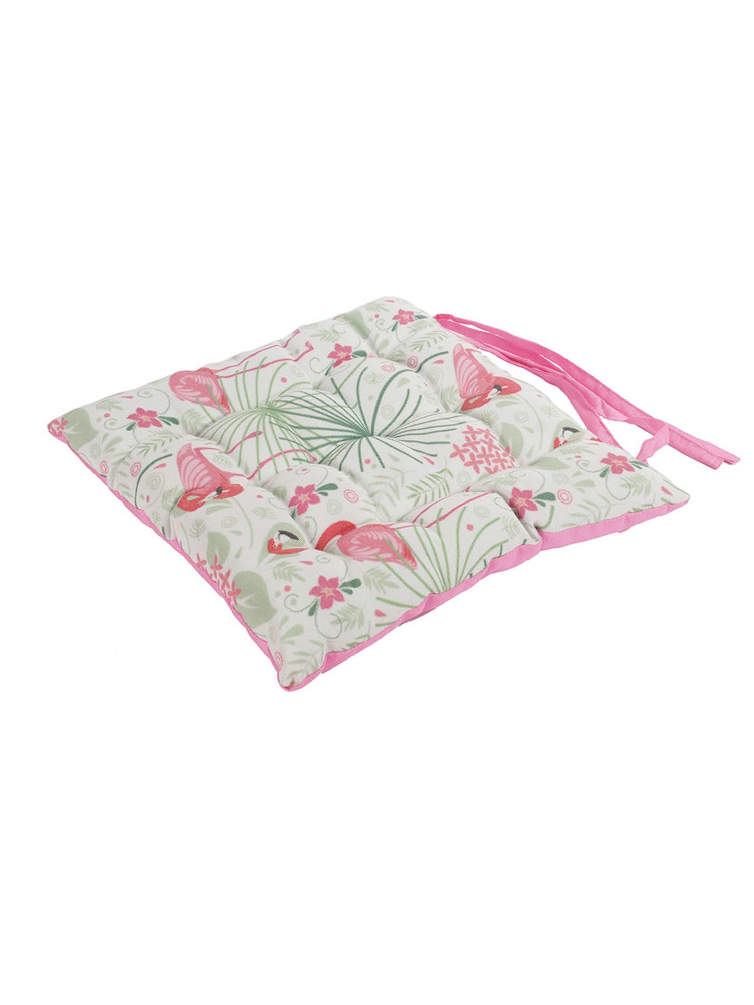 Romee Multi Polyester Floral Chair Pads