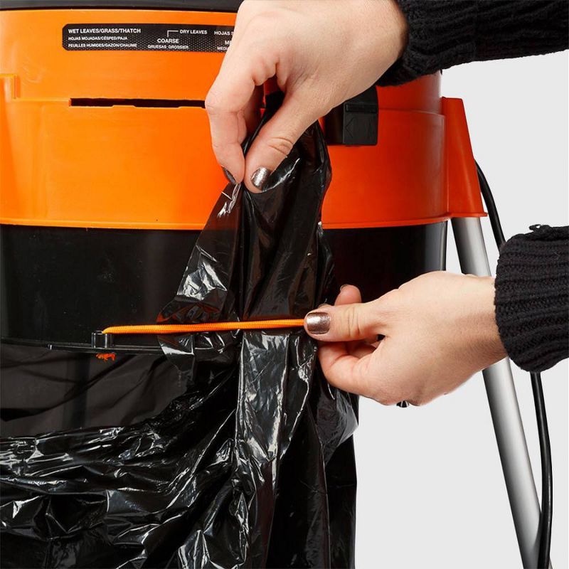 22" Electric Leaf Mulcher/Shredder With Bonus Accessory Kit - Yard Force