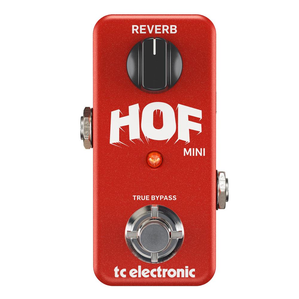 tc electronic hof mini reverb pedal