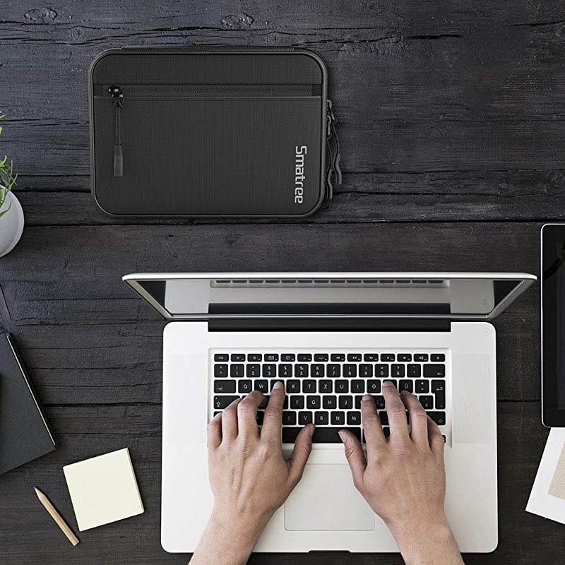 Electronic Cord Organizer Travel Universal Case Gadget Gear Storage Pouch Compatible with 79 inches iPad MiniApple PenciliPhone XRiPhone XiPhone 8 KindleHard DriveMemory Cards