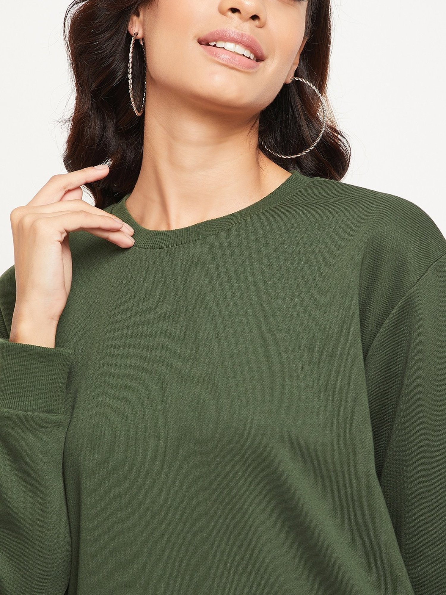 EDRIO Green Regular Fit Track Suit