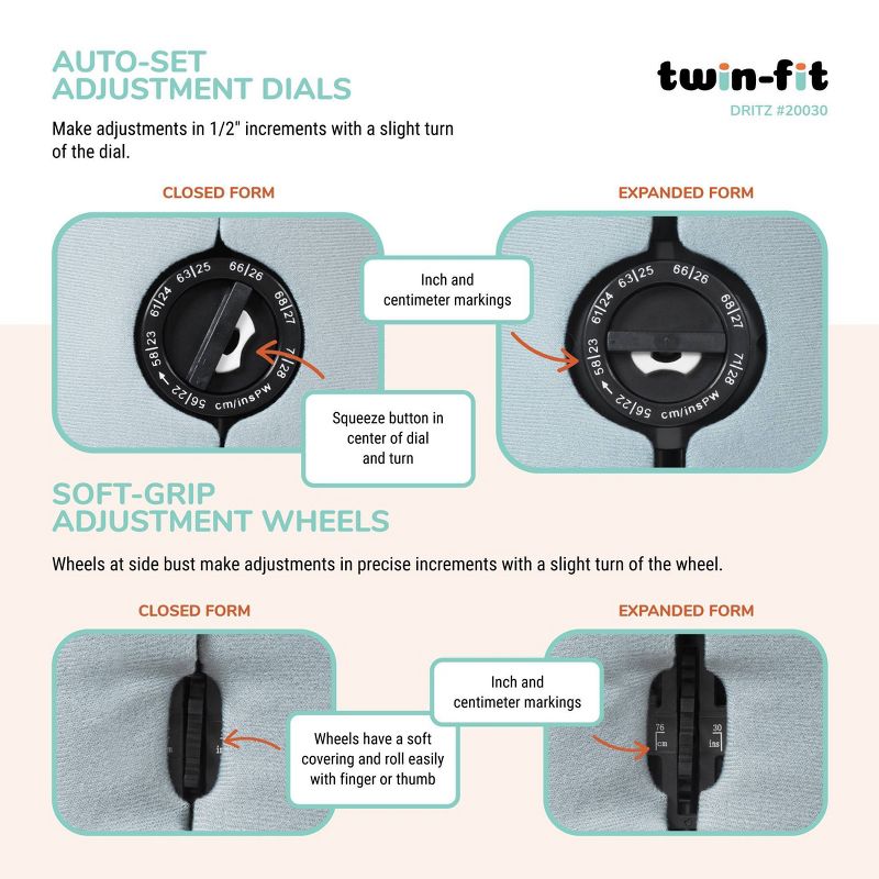 Dritz Petite Twin-Fit Dress Form