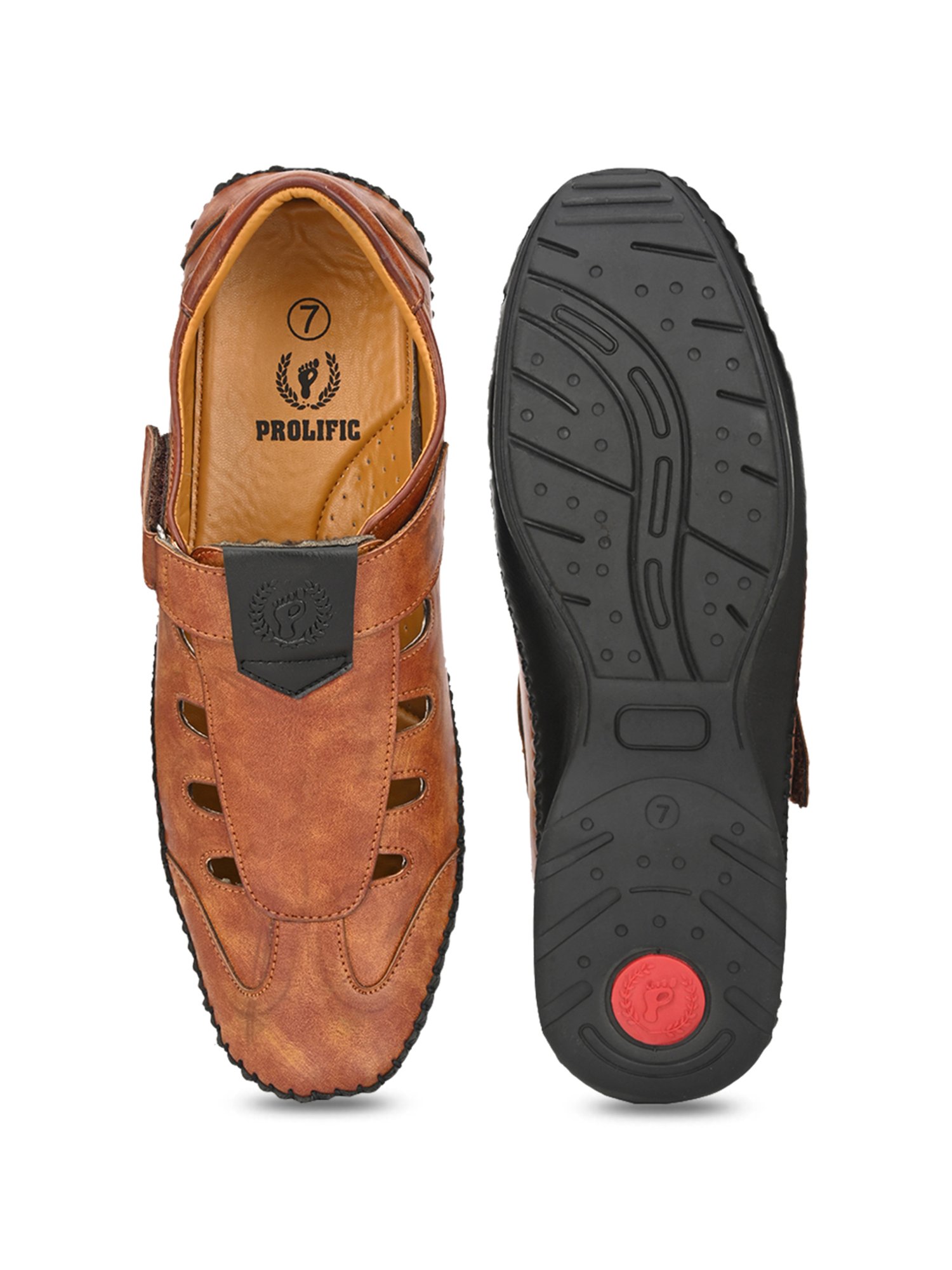 Prolific Tan Fisherman Sandals