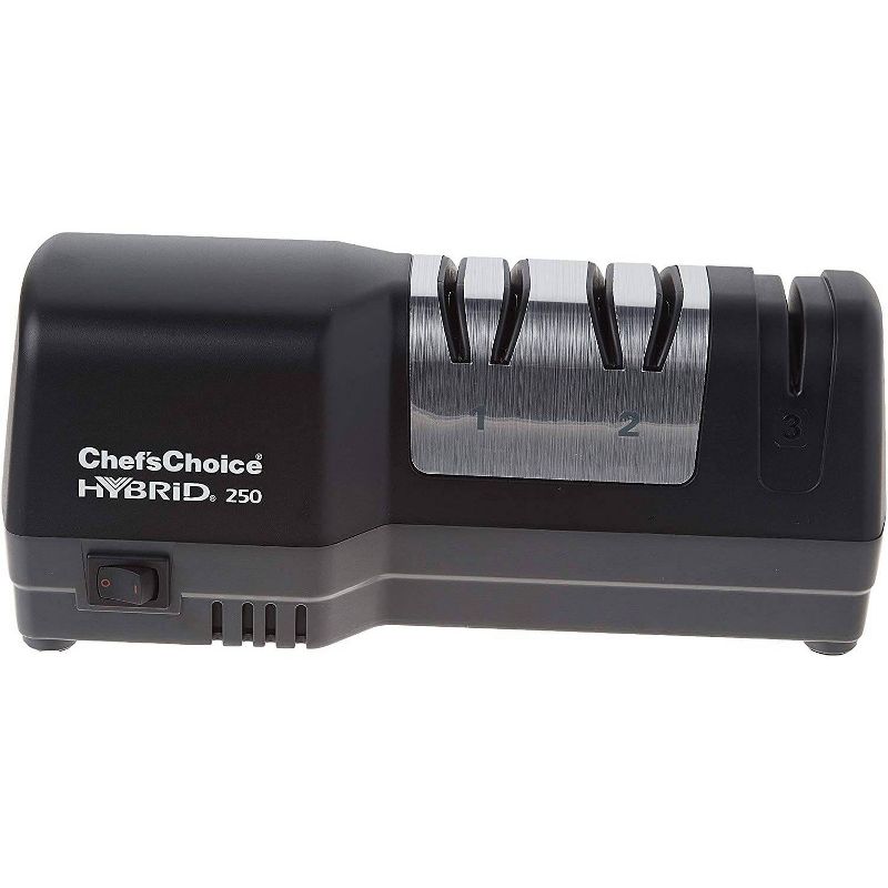 Chef'sChoice Hybrid Diamond Hone 3 Stage Electric Knife Sharpener Black