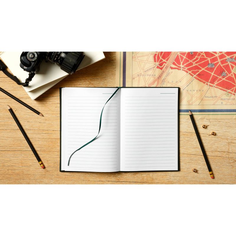 Adventure Lined Journal Black - X & O Paper Goods