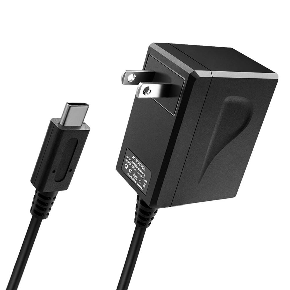 Game Console Power Charger with Transformer Handle Quick Charging, Direct Charging of The Main Engine for Switch AC Adapter