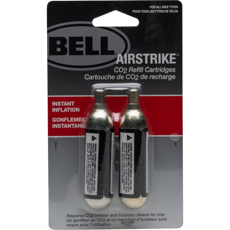 Bell CO2 Tire Inflator Refills - Metal