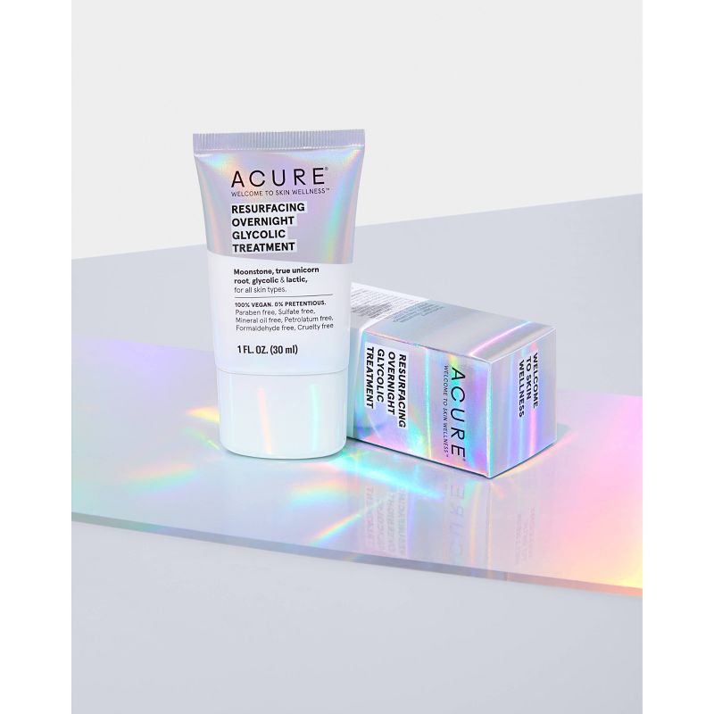 Acure Resurfacing Overnight Glycolic Treatment - 1 fl oz