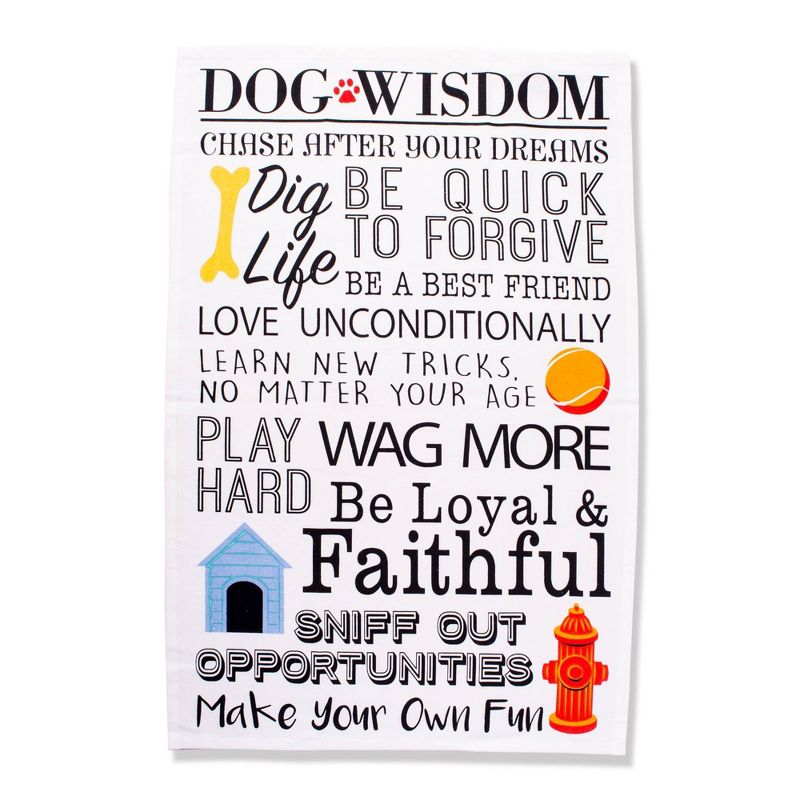 2pk Cotton Dog Dishtowel Set - Design Imports