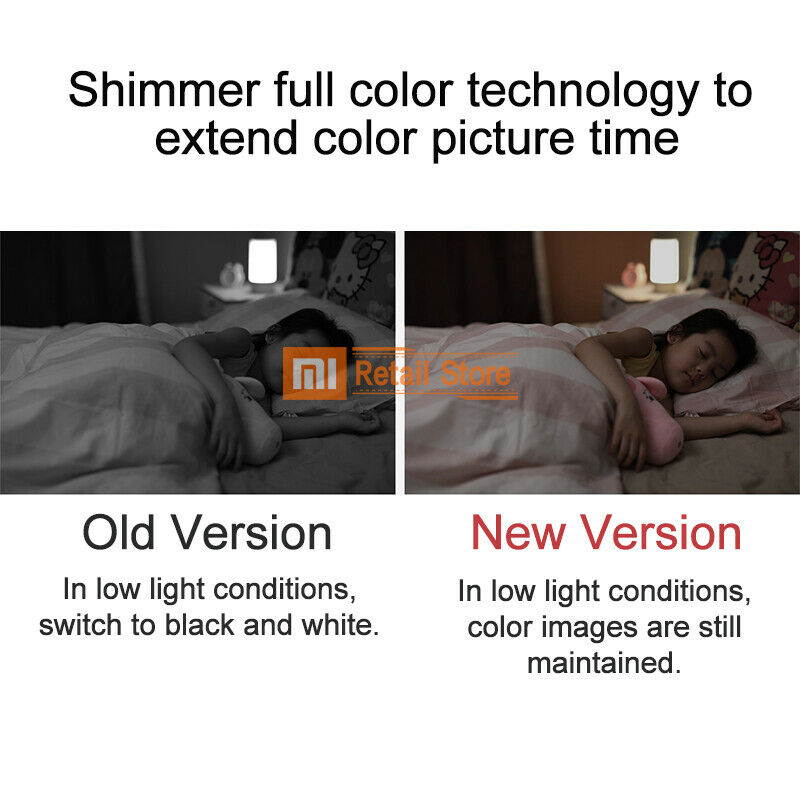 Original Xiaomi Mijia Smart IP Camera 1080P HD 360&deg; Viewing Angle WiFi Wireless Pan-Tilt Infrared Night Vision AI Enhanced Motion Detection Two-Way Voice H.265 Encoding Webcam