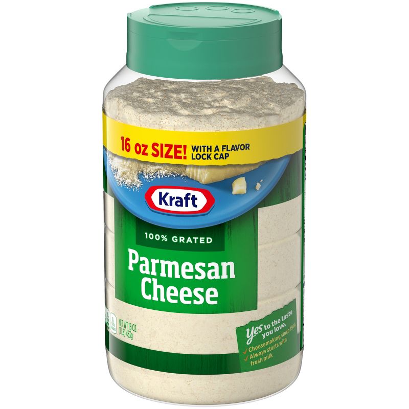 Kraft 100% Grated Parmesan Cheese 16oz
