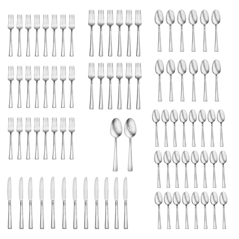 86pc Stainless Steel Midford Flatware Set - Studio Cuisine