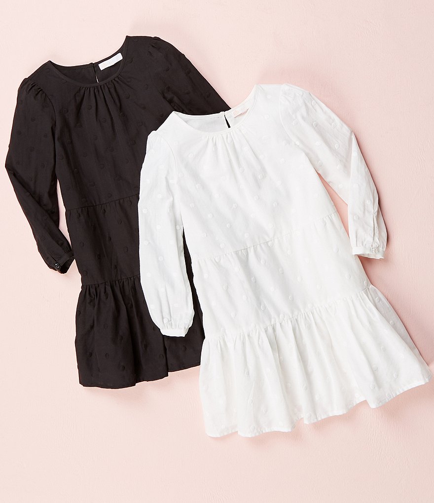 Laura Ashley Little Girls 2T-6X Seersucker/Strawberry-Print Mesh Fit-And-Flare Dress