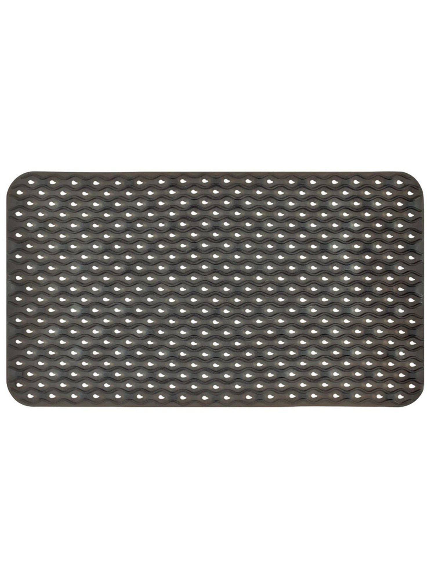 Freelance Black PVC Set of 1 Shower Mats