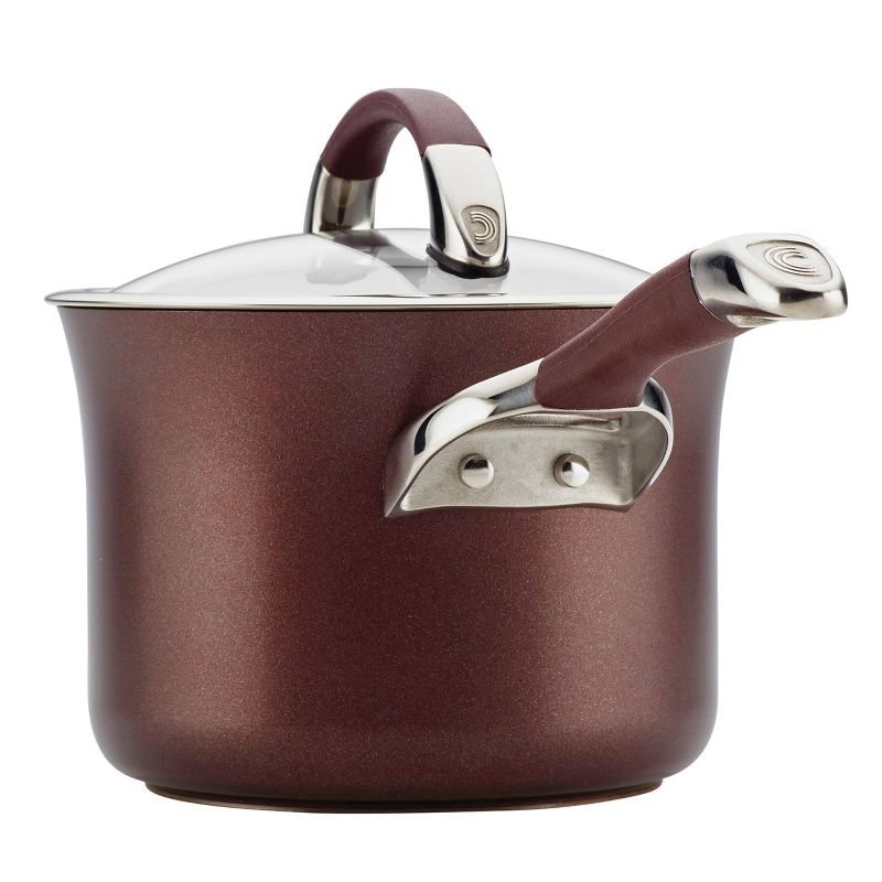 Circulon Symmetry 11pc  Hard Anodized Nonstick Cookware Set Merlot