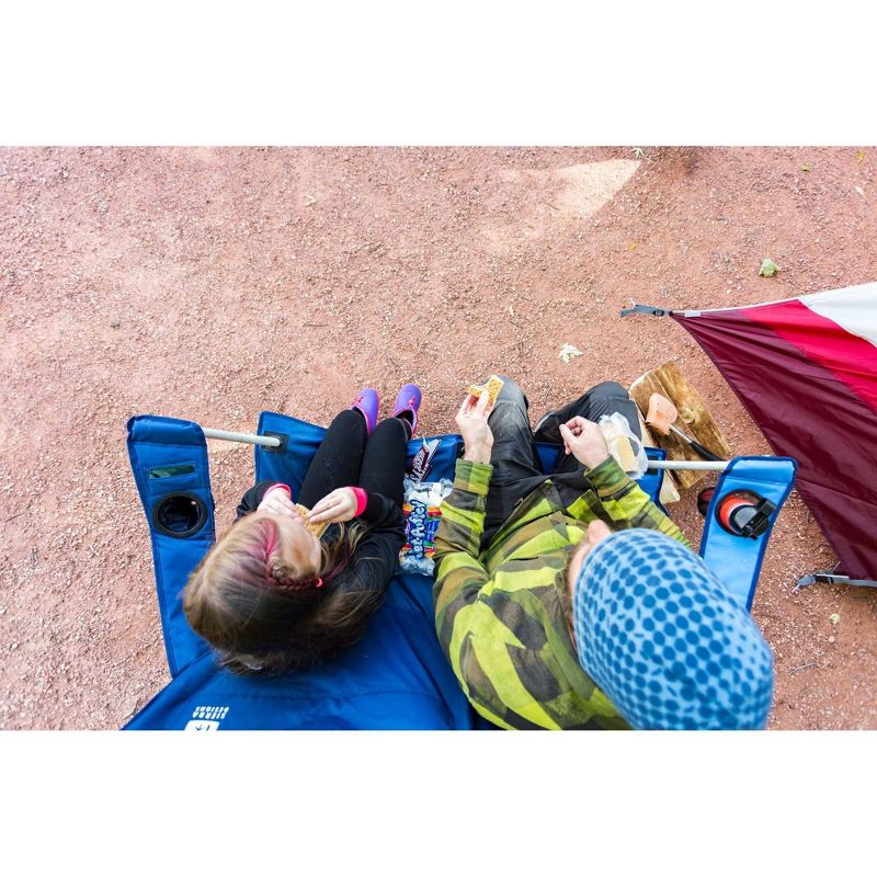 Sierra Designs Double Folding Chair - Blue