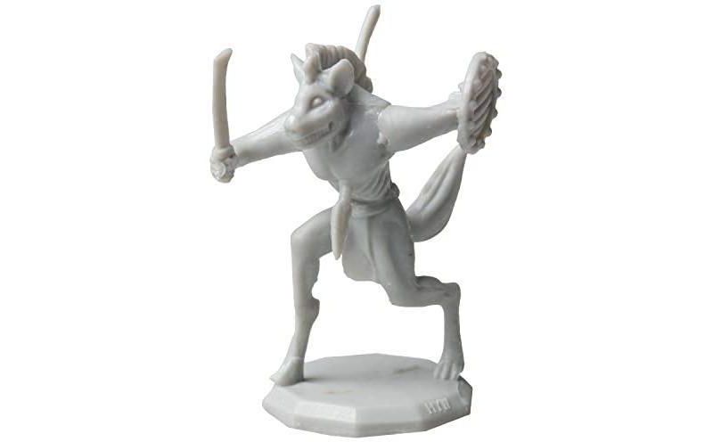 Monster Protectors Painted Fantasy Gnoll Mini Figures for D&D - 1", 8 Pieces