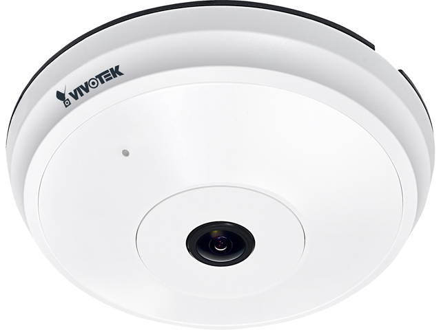 Vivotek FE8191 12MP 360 degree 10m IR Illuminators Surround View Fisheye Fixed Dome Network Camera