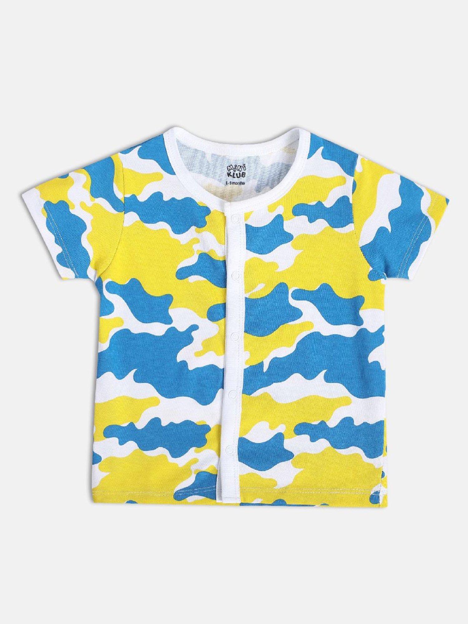 MINIKLUB Kids Multicolor Printed Shirt (Pack Of 3)