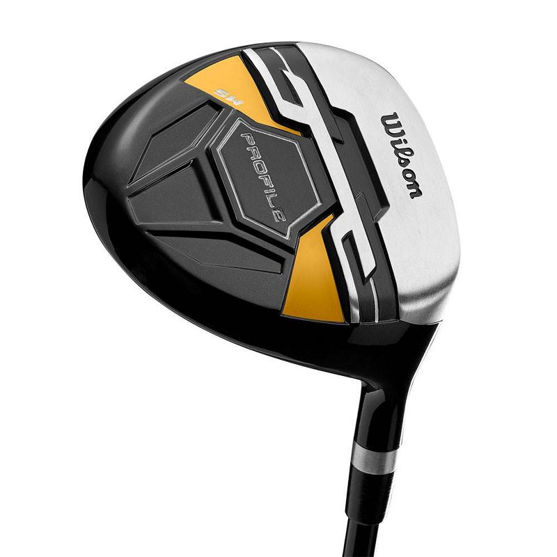 Wilson Profile XD Men's Graphite Golf Club Stand Bag Set & Wheeled Travel Case