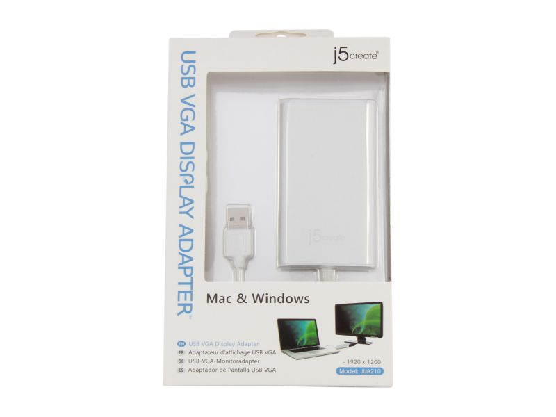 j5create USB 2.0 VGA Display Adapter