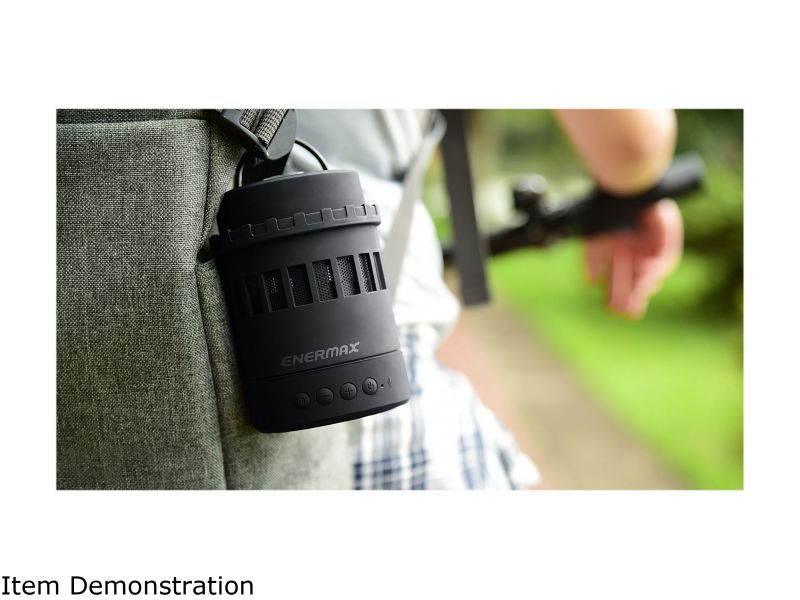 Enermax EAS05-BK Pharoslite 7-in-1 LED Bluetooth Speaker - Black