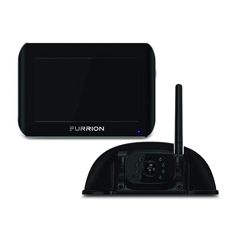 Vision S 5 inch Sharkfin Camera Wireless RV Backup System with Infrared Night Vision and Wide Viewing Angle - FOS05TASF