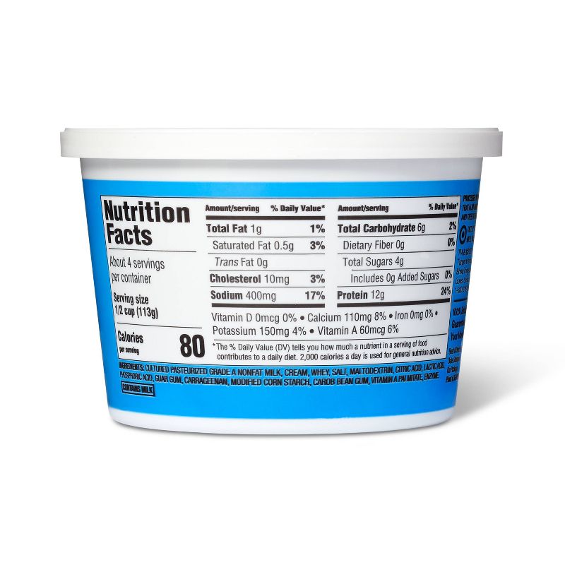 Knudsen Strawberry Cottage Cheese Doubles - 4.7oz