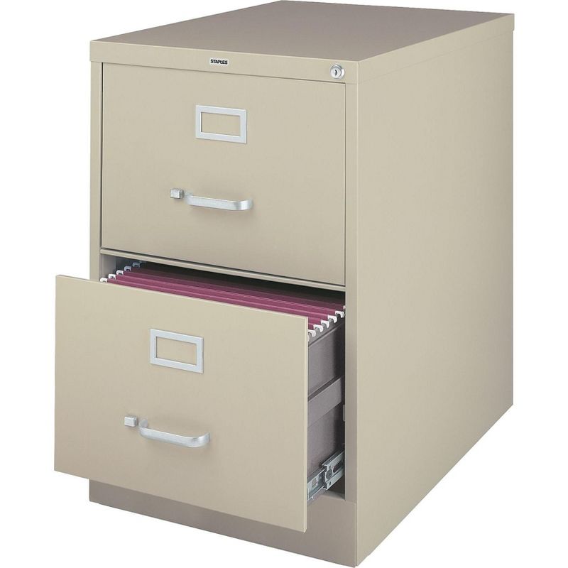 Drina Mobile Locking File Cabinet White - HOMES: Inside + Out