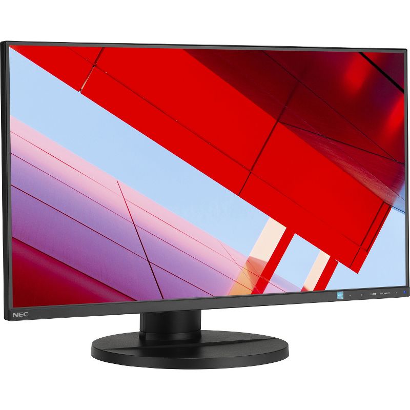 NEC Display MultiSync E271N-BK 27 Inch Full HD 1920 x 1080 6ms 60Hz 16:9 Integrated Speakers WLED LCD IPS Monitor - Black