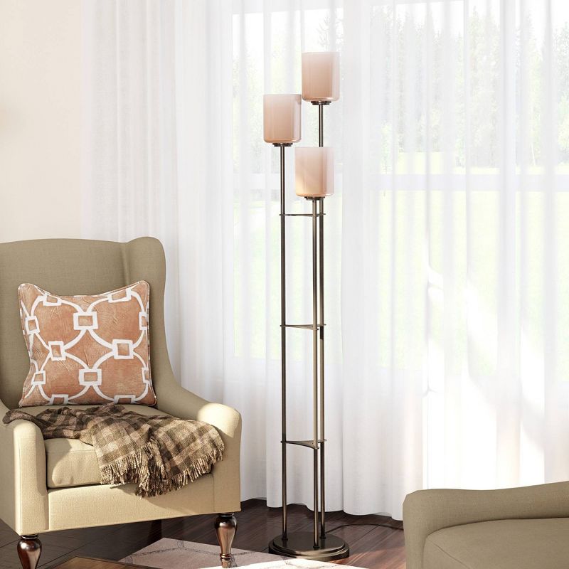 Lite Source Floor Lamp (Includes Light Bulb) - Brown
