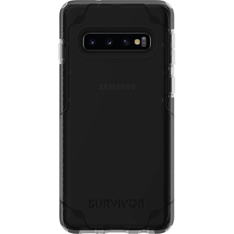 Griffin Survivor Strong Samsung Galaxy S10 - For Samsung Smartphone - Smoke