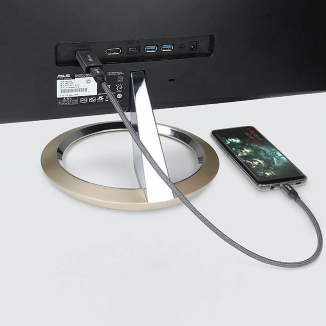 Cablecc 10Gbps 100W Cable USB-C Type C Female Source to HDMI Sink HDTV Adapter 4K 60hz 1080p for Tablet & Phone & Laptop