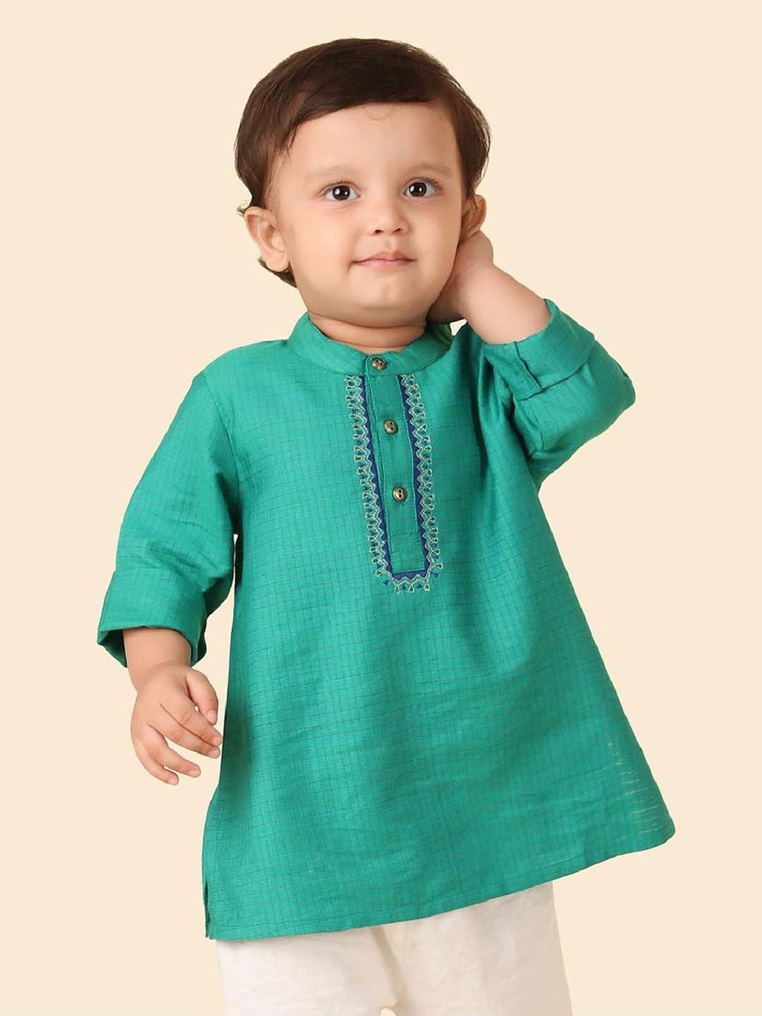 Bumzee Kids Grey & White Checks Full Sleeves Shirt, Waistcoat with Pants