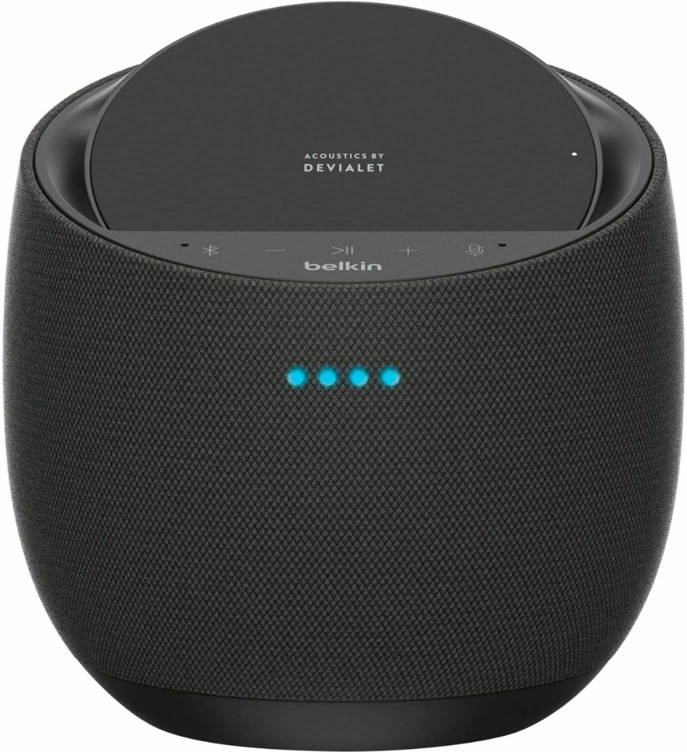 Belkin - Soundform Elite Smart Speaker With Alexa, Siri - Black