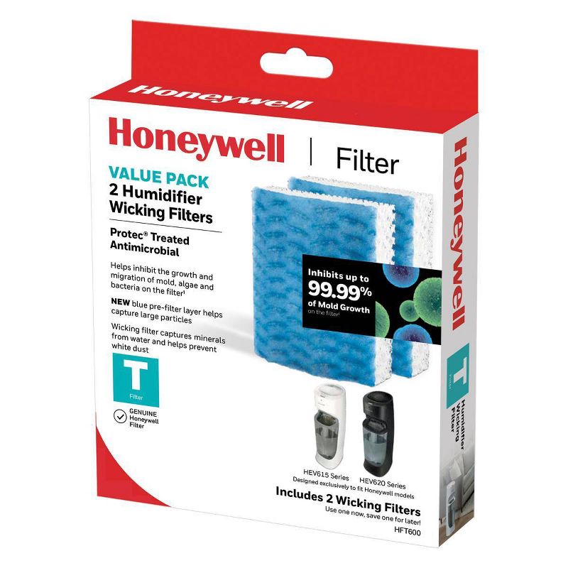 2pk Honeywell Replacement T Filter
