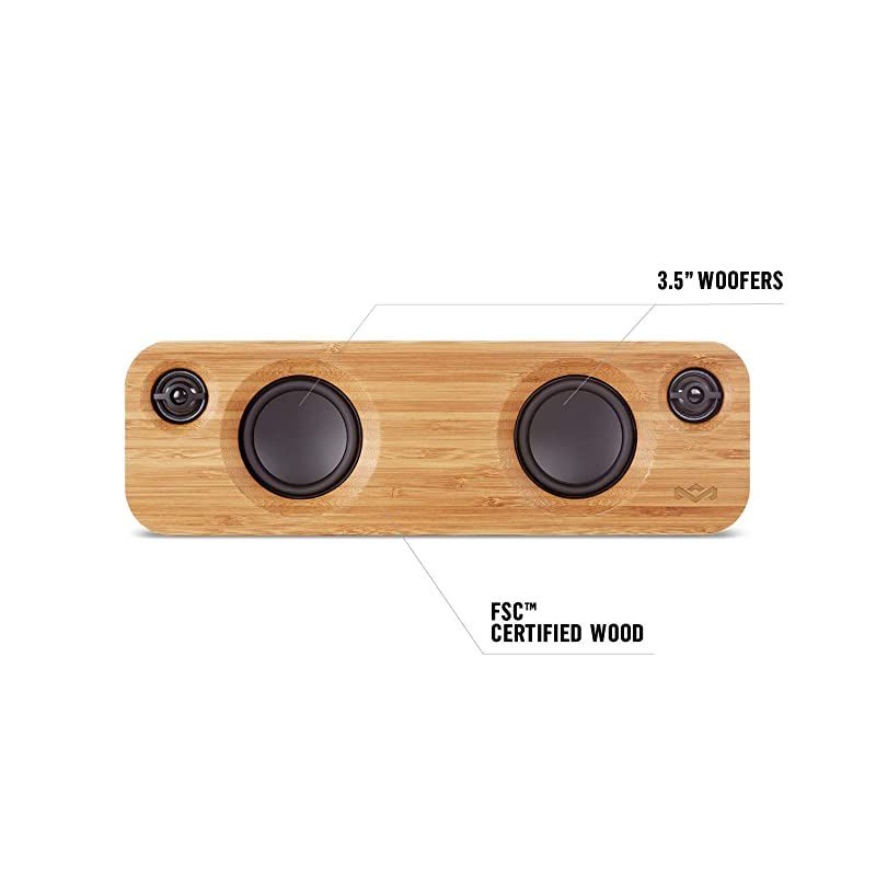 Get Together Mini Wireless Portable Bluetooth Audio Speaker Signature Black