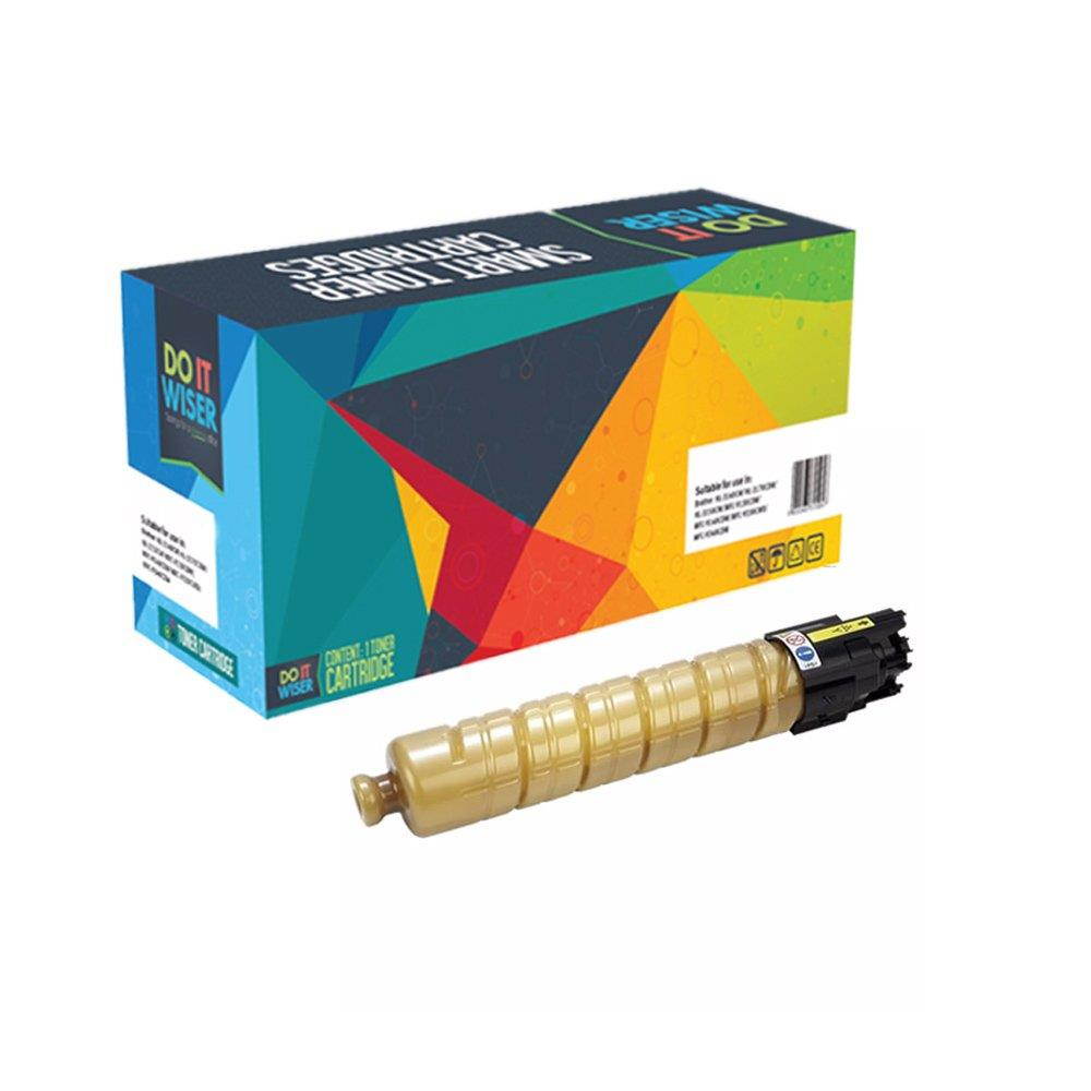 Do it Wiser Compatible Toner for Ricoh Aficio SP C410DN SP C411DN SP C420DN | 888309 (15,000 Pages Yellow)