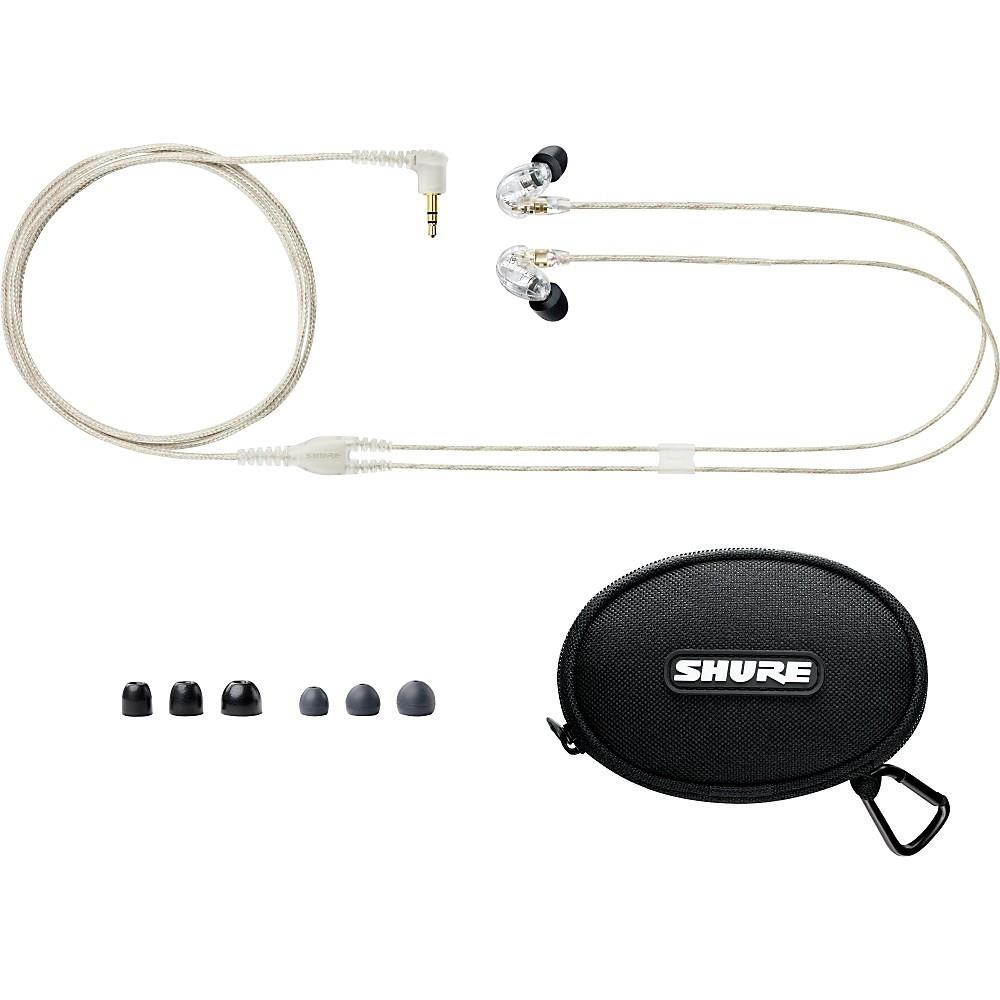 Shure Isolating MicroDriver Earphones In-Ear Stereo Headphones, Black