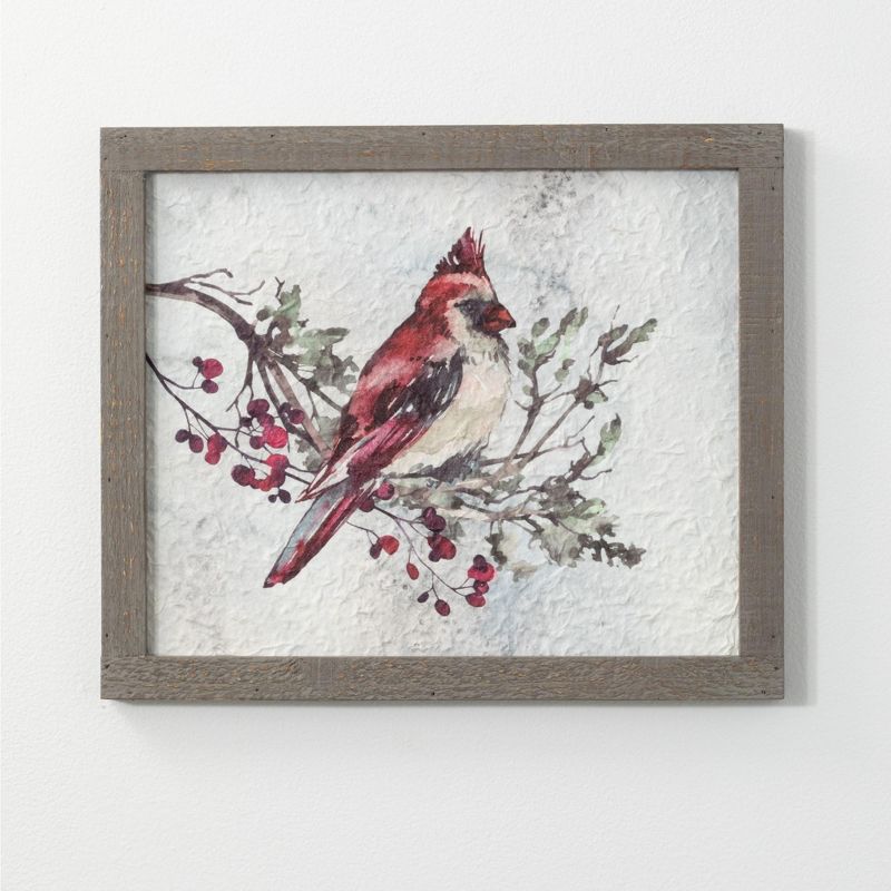 Sullivans Cardinal Wall Decor 12.75"H Multicolored