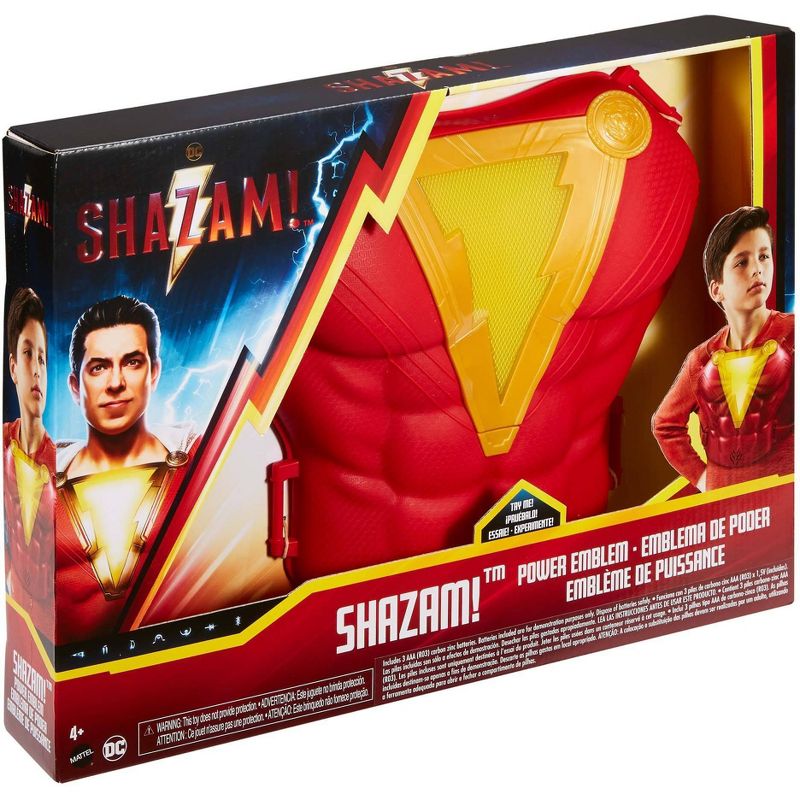 DC Comics Shazam! Power Emblem Chest Plate