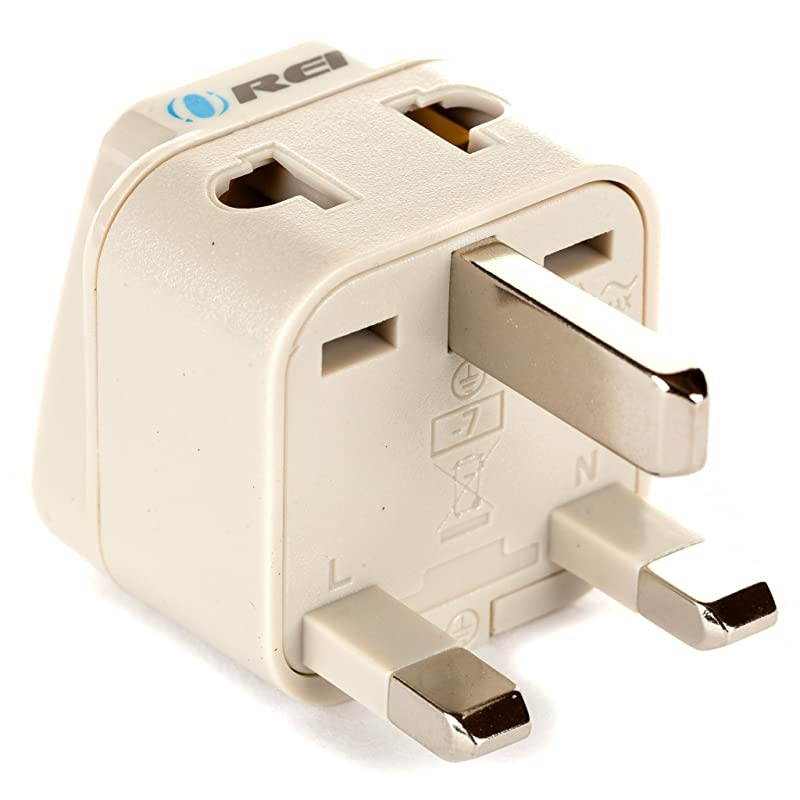 Grounded Universal 2 in 1 Plug Adapter Type G for UK Hong Kong Singapore and More