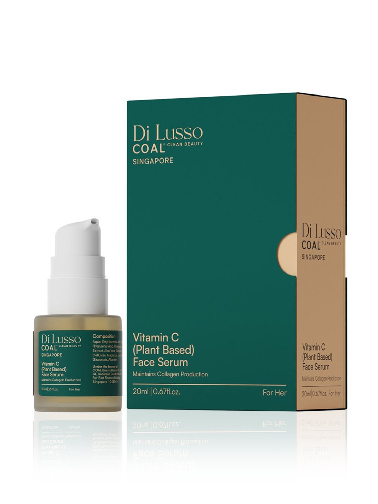 COAL Clean Beauty Vitamin C (Plant Based) Face Serum - 20 ml