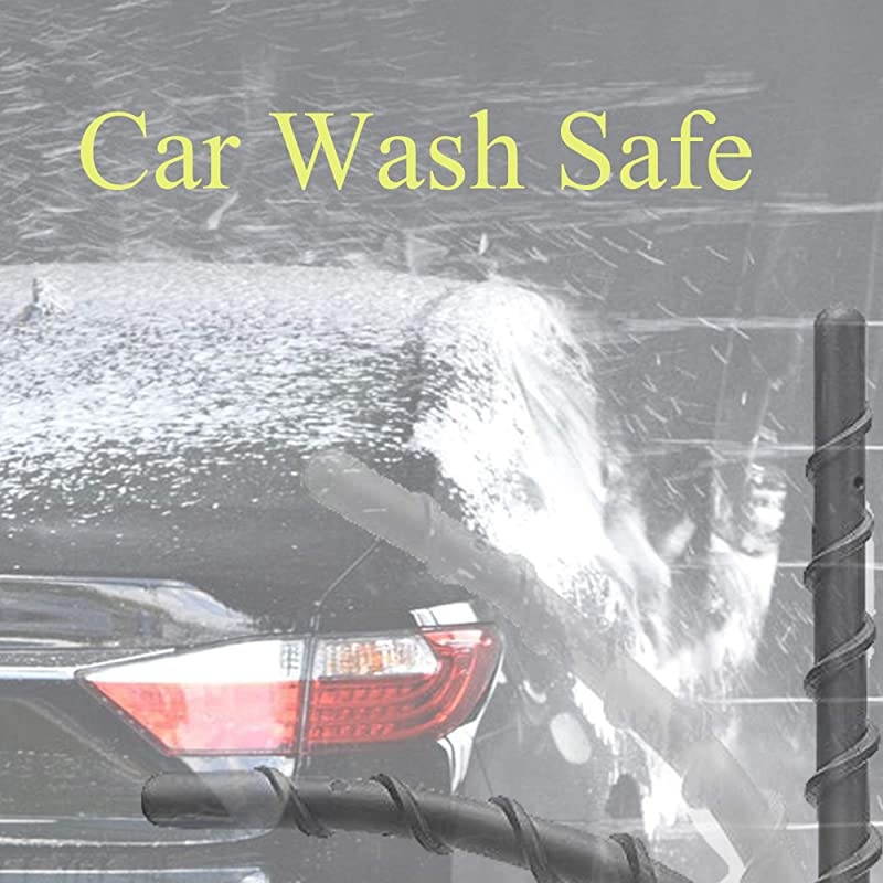 Radio Antenna for Jeep Wrangler 13-inch Flexible Metal Car Radio Antenna for 2007 to 2020 Jeep Wrangler JK JKU JL JLU Sahara Rubicon 2 4 Door Gladiator